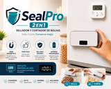 SealPro 2en1 — Sellador y cortador de bolsas